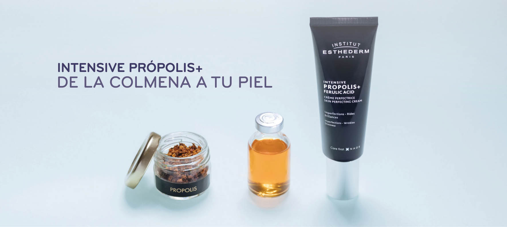 cabecera intensive propolis de la colmena a tu piel